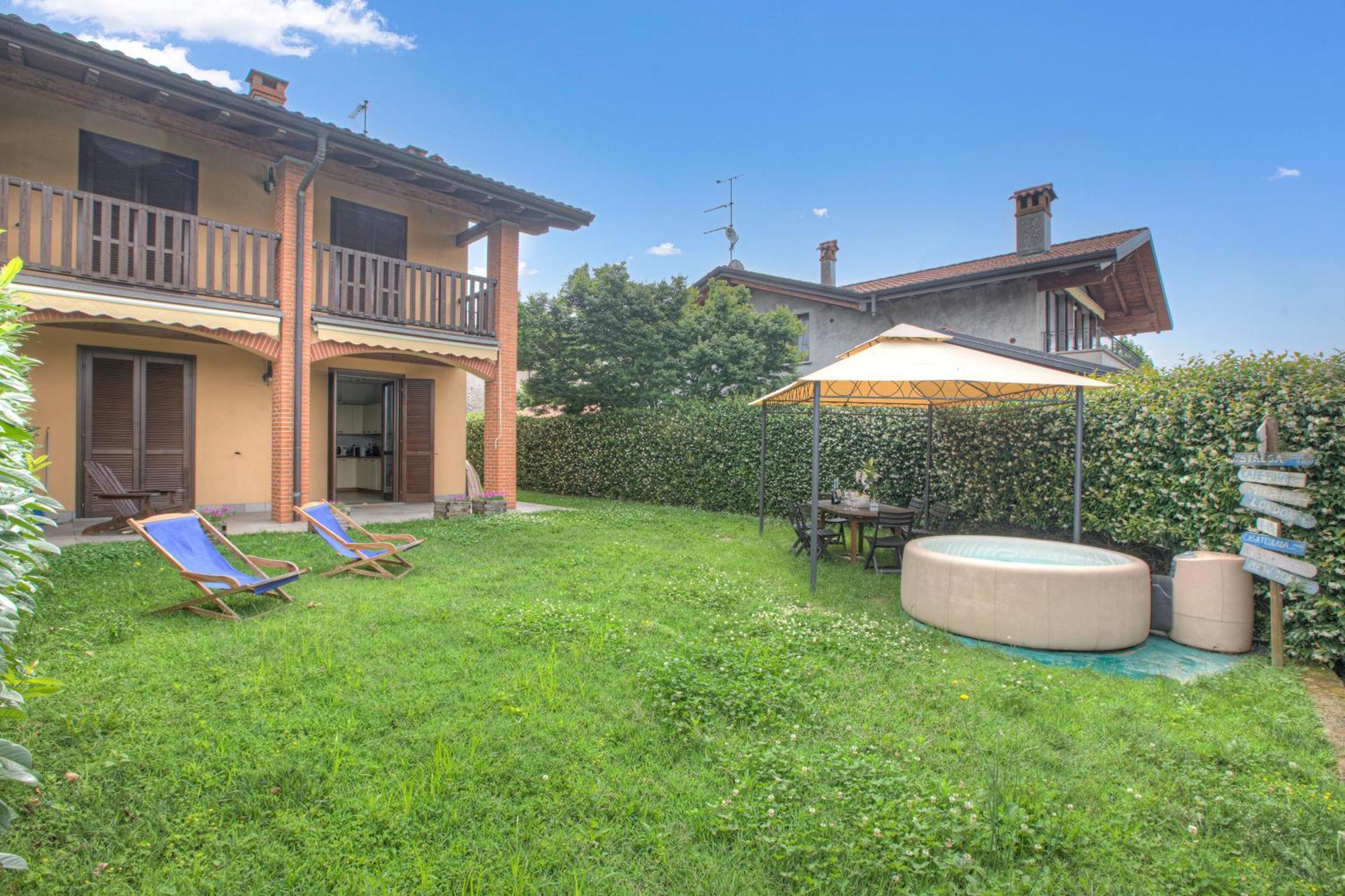 La Luna Nel Lago Lake View Garden - Happy Rentals Ispra Exterior foto
