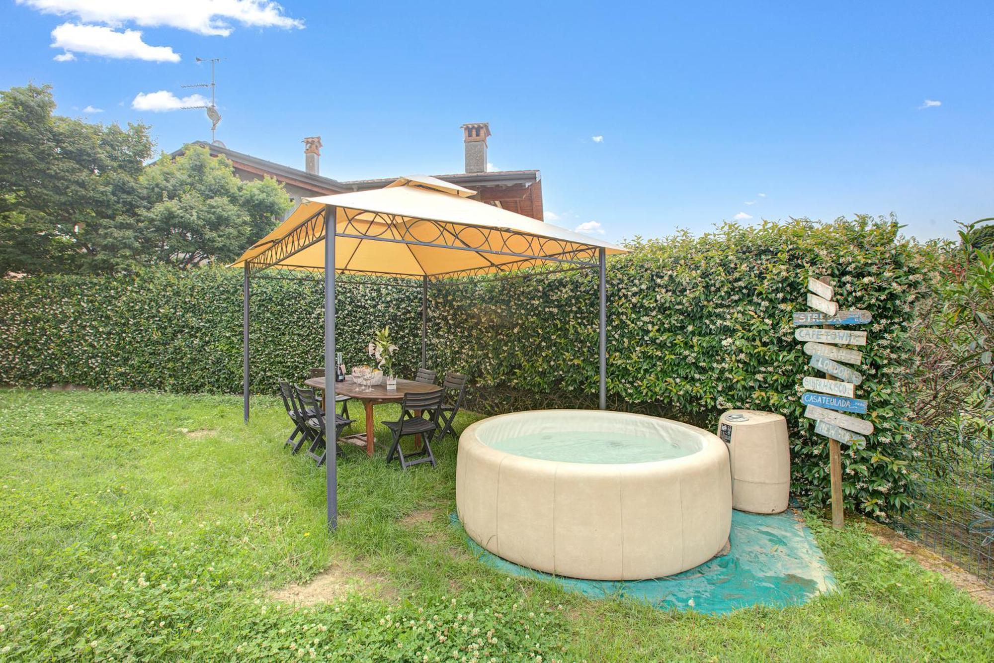 La Luna Nel Lago Lake View Garden - Happy Rentals Ispra Exterior foto